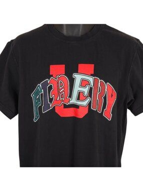 Finery U T Shirt Mens Size Large Black By Cambridge Streetwear